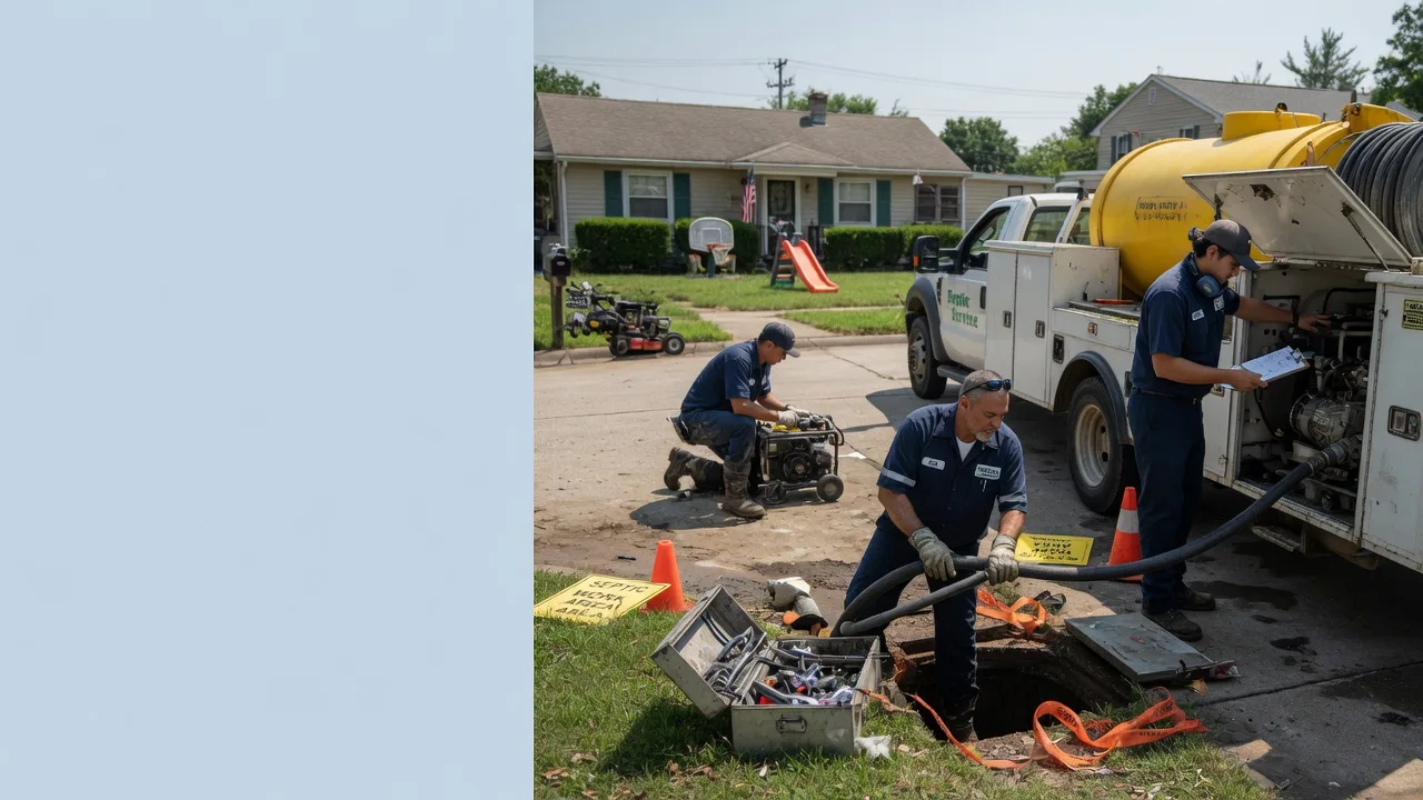 Septic Tank Pumping in Evansville, WI near me